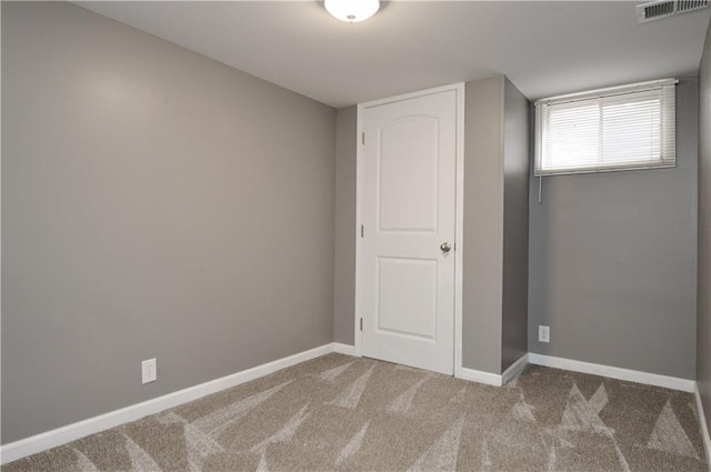 464 W 104th St Unit A, Kansas City, MO 64114 - unfurnished bedroom featuring carpet, visible vents, and baseboards