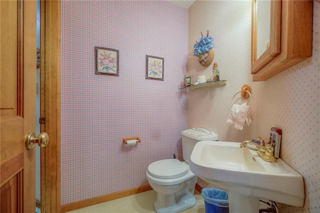 31025 203rd St, Leavenworth, KS 66048 - bathroom with toilet and a sink
