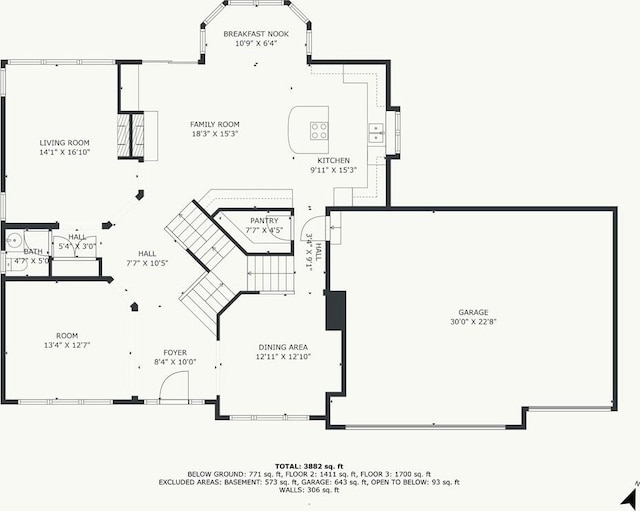 5108 W 150th St, Leawood, KS 66224 - view of home floor plan