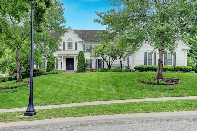 11405 Manor St, Leawood, KS 66211 - view of front of house featuring a front yard