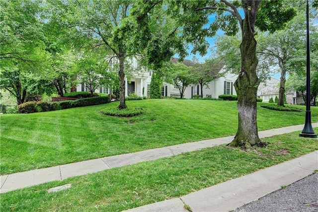 11405 Manor St, Leawood, KS 66211 - view of front of home with a front yard