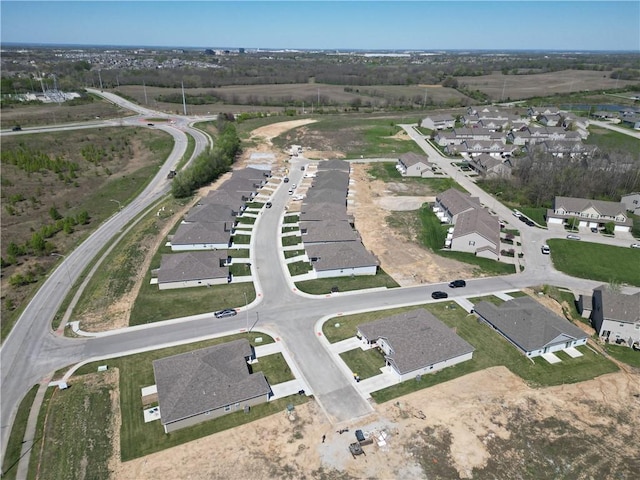 3806-3808 NW 93rd St, Kansas City, MO 64132 - aerial overview of property's location featuring nearby suburban area