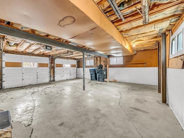 interior space featuring a healthy amount of sunlight