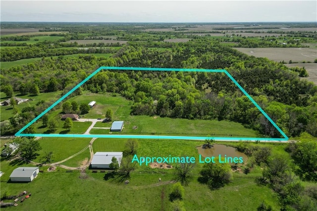 34701 E 235th St, Pleasant Hill, MO 64080 - drone / aerial view