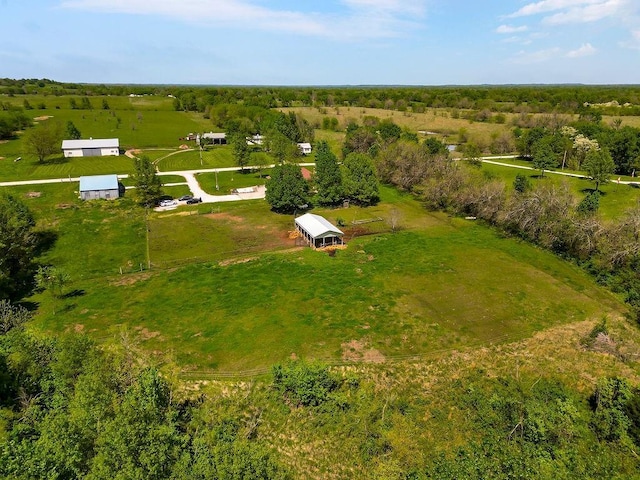 34701 E 235th St, Pleasant Hill, MO 64080 - bird's eye view with a rural view