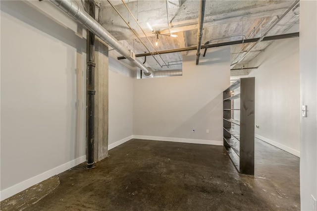 715 May St Unit 328, Kansas City, MO 64105 - unfinished below grade area with baseboards