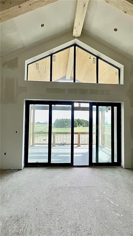 20840 Golden Rd, Linwood, KS 66052 - doorway to outside with plenty of natural light