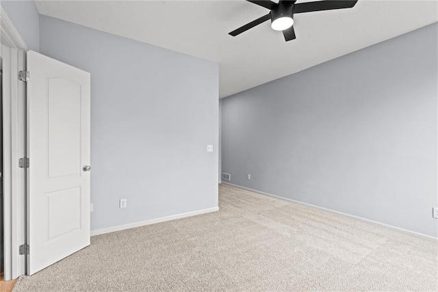 14215 W 157th Ter, Olathe, KS 66062 - unfurnished room featuring a ceiling fan, carpet floors, and baseboards