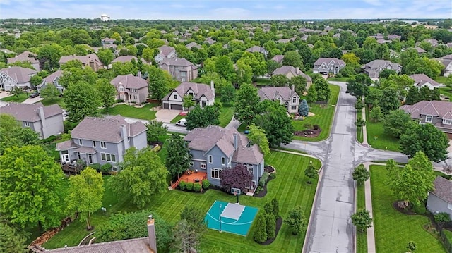 14215 W 157th Ter, Olathe, KS 66062 - aerial perspective of suburban area