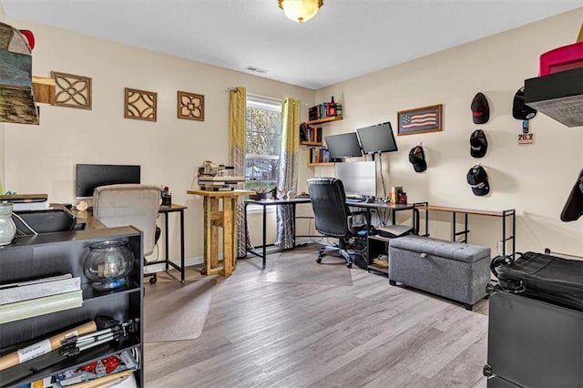 204 Lynn St, Lathrop, MO 64465 - office with wood finished floors