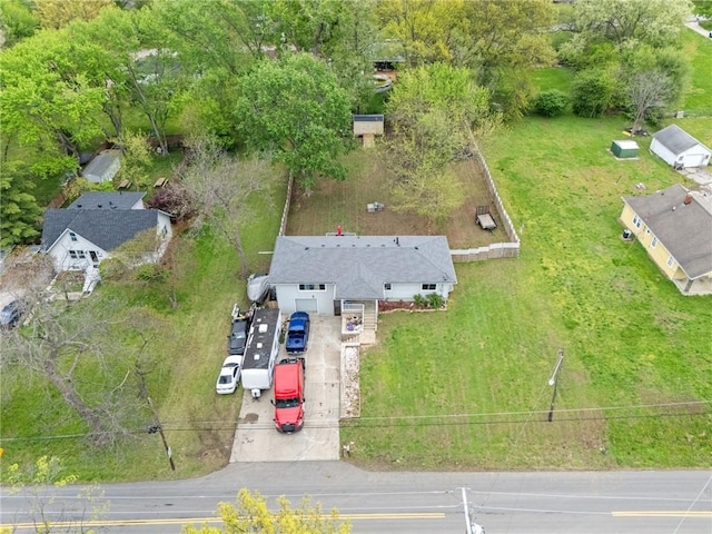 aerial view