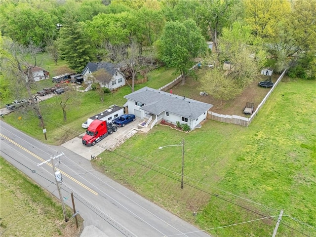 aerial view