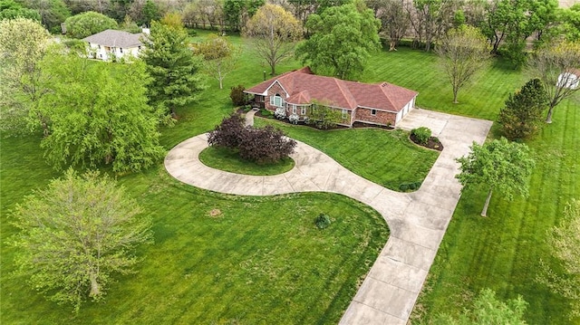 aerial view
