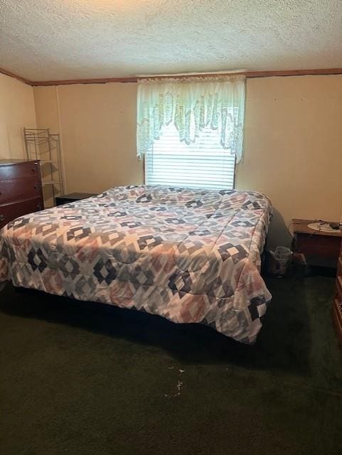 4323 NW County Road 17402nd St, Adrian, MO 64720 - bedroom featuring crown molding and a textured ceiling
