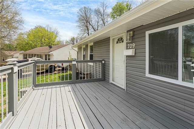 709 W 28th St N, Independence, MO 64050 - view of deck