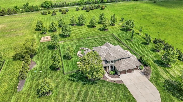 18670 W 248th St, Paola, KS 66071 - overview of rural landscape