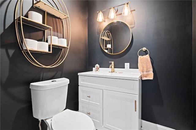 5518 Virginia Ave, Kansas City, MO 64110 - bathroom featuring toilet and vanity