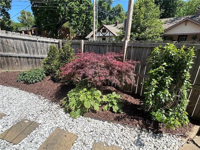 4019 Holly St, Kansas City, MO 64111 - view of fenced backyard