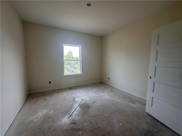 2211 Prairie Creek Dr, Kearney, MO 64060 - spare room with baseboards and fire sprinkler in ceiling