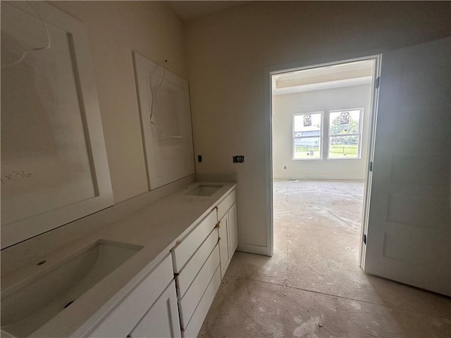 2211 Prairie Creek Dr, Kearney, MO 64060 - bathroom featuring double vanity