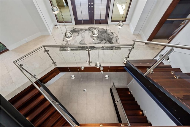 10712 W 165th St, Overland Park, KS 66221 - staircase with baseboards