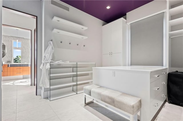 10712 W 165th St, Overland Park, KS 66221 - spacious closet with light tile patterned floors
