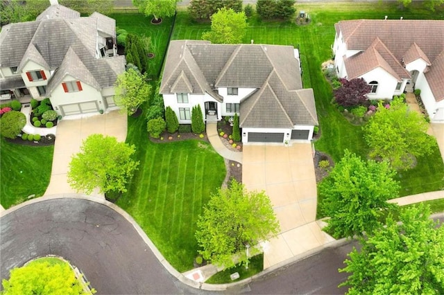 drone / aerial view