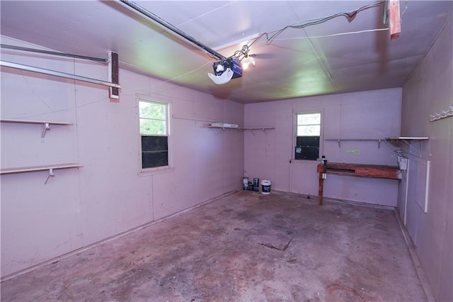 502 W Broadway St, Higginsville, MO 64037 - garage featuring a garage door opener