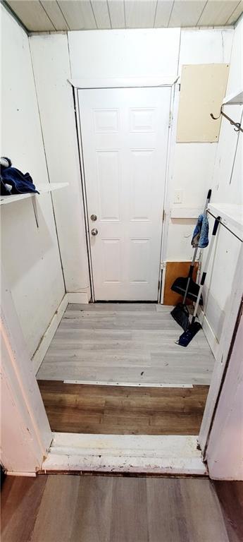 124 W 3rd Ave, Garnett, KS 66032 - interior space featuring light wood-type flooring