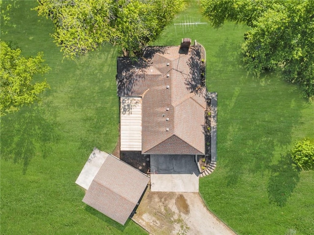 view of subject property