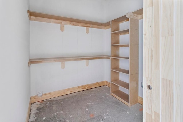 view of storage