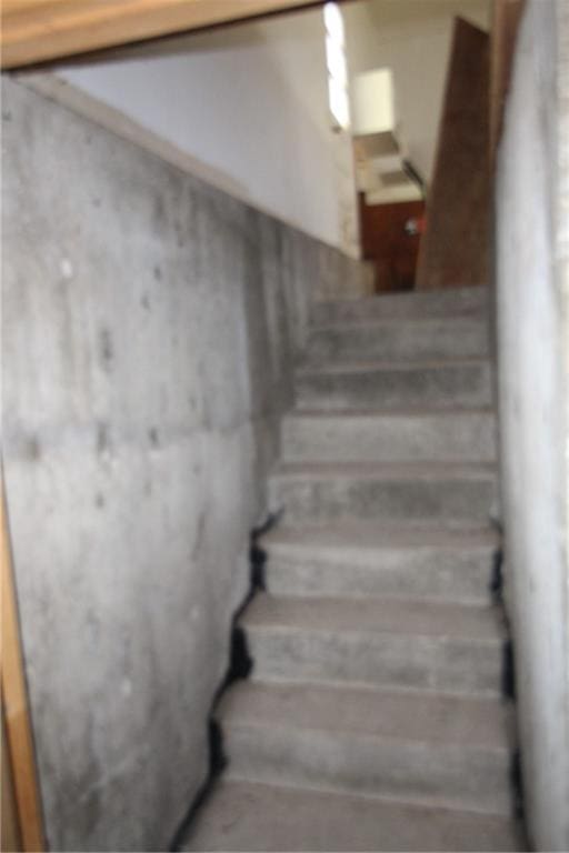 view of staircase
