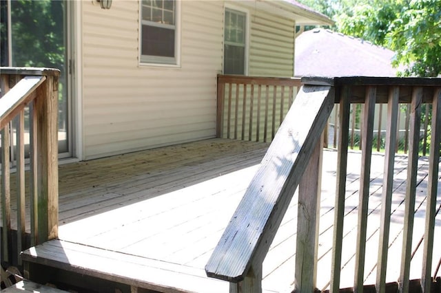 1211 Spruce St, Eudora, KS 66025 - view of wooden deck