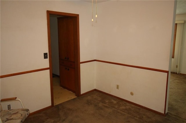 1211 Spruce St, Eudora, KS 66025 - carpeted spare room with baseboards