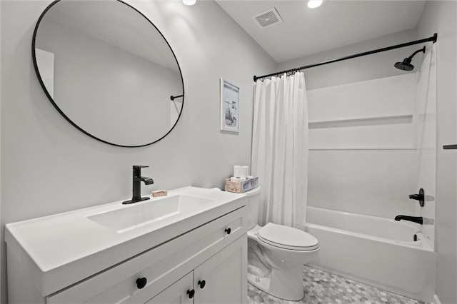 28274 W 311th St, Paola, KS 66071 - bathroom featuring shower / bath combo and vanity