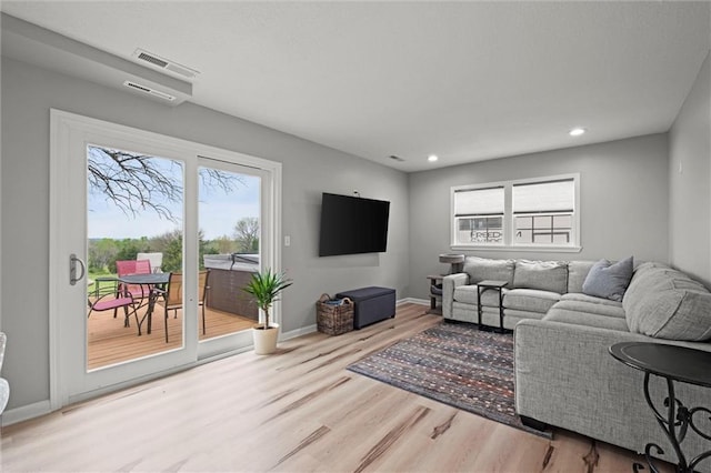 28274 W 311th St, Paola, KS 66071 - living room with wood finished floors and recessed lighting