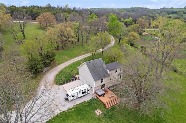 28274 W 311th St, Paola, KS 66071 - view of subject property featuring a forest