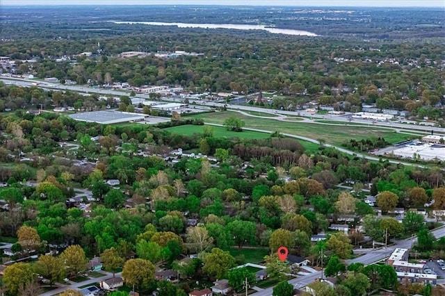drone / aerial view