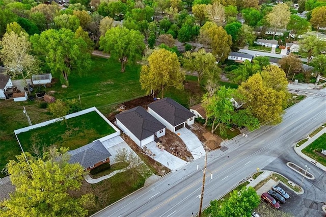drone / aerial view