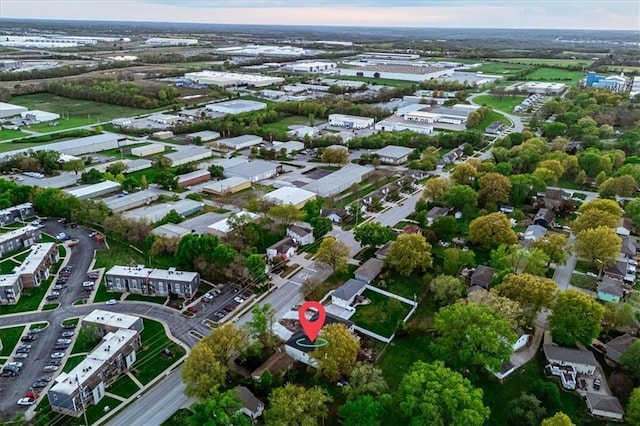 aerial overview of property's location