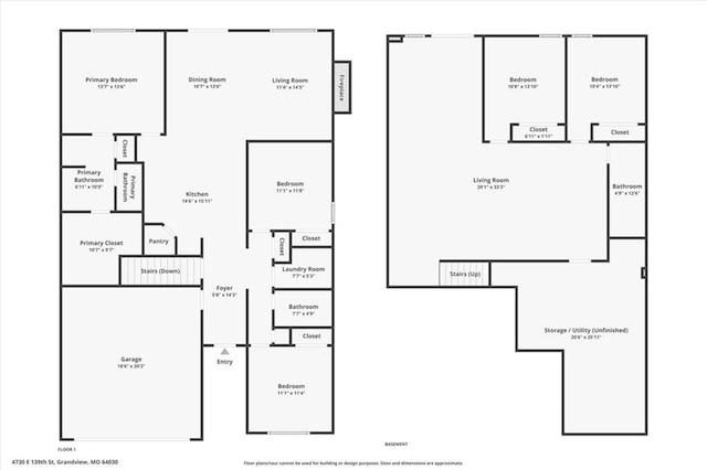 floor plan / room layout