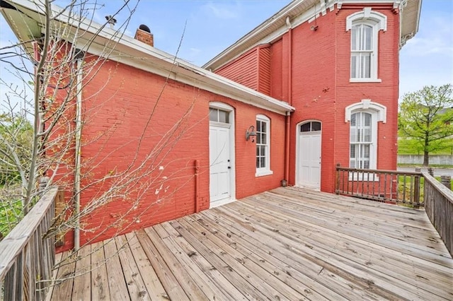 view of deck