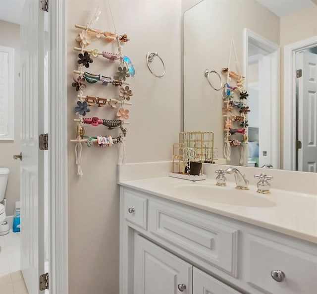 10863 S Cedar Niles Cir, Olathe, KS 66061 - bathroom with vanity and toilet