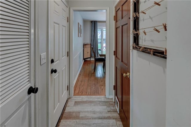 1400 SW 8th Ter, Lees Summit, MO 64081 - hall featuring light wood-type flooring