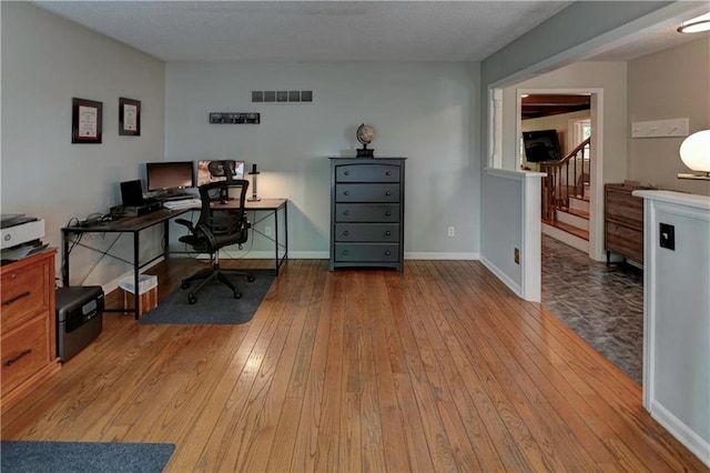 1400 SW 8th Ter, Lees Summit, MO 64081 - office with wood-type flooring and baseboards