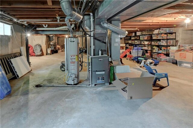 1400 SW 8th Ter, Lees Summit, MO 64081 - basement with gas water heater