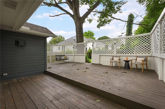 2616 W 47th Ter, Westwood, KS 66205 - view of wooden deck