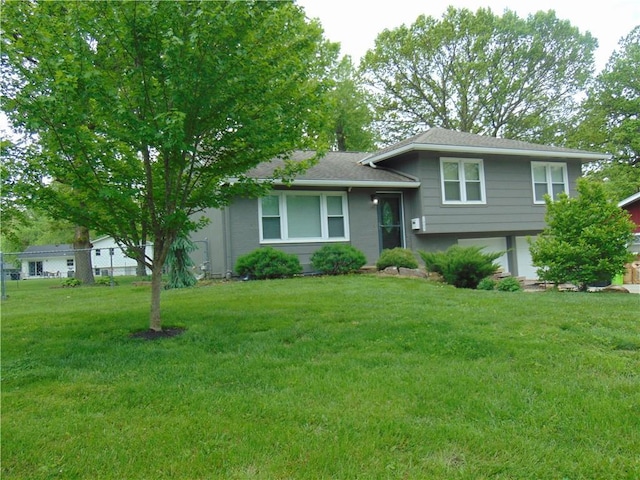 1803 Bird Ter, Harrisonville, MO 64701 - split level home featuring a front yard