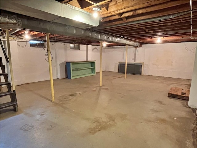 610 S Woodland St, Pittsburg, KS 66762 - view of unfinished below grade area
