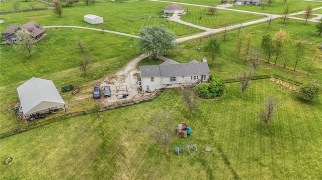12448 NW Blackwood Dr, Adrian, MO 64720 - aerial view with a rural view
